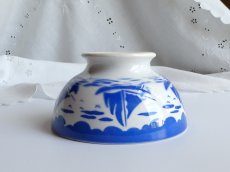 画像12: バドンヴィレー カフェオレボウル ヨット柄 (12)