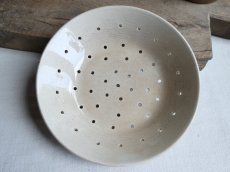 画像5: フランス アンティーク 古色の水切り皿  (5)