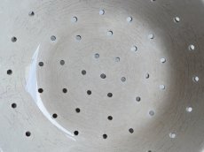 画像6: フランス アンティーク 古色の水切り皿  (6)
