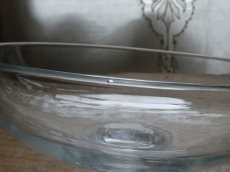 画像12: フランス アンティーク 吹きガラスのコンポティエ A (12)