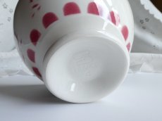 画像7: サルグミンヌ カフェオレボウル ローズ柄 B (7)
