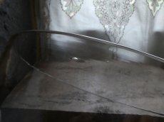 画像14: フランス アンティーク ゆらゆらガラスのクロシェ  (14)