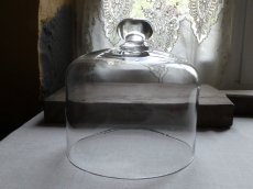 画像4: フランス アンティーク ゆらゆらガラスのクロシェ  (4)