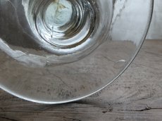 画像10: フランス アンティーク 手吹きのクープグラス ポット (10)