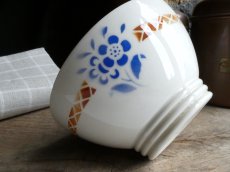 画像3: サルグミンヌ カフェオレボウル  ブルーのお花 (3)