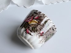 画像15: フランス アンティーク 芍薬とローズのカップ (15)