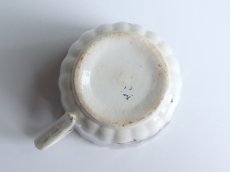 画像9: フランス アンティーク 芍薬とローズのカップ (9)