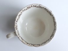 画像6: フランス アンティーク 芍薬とローズのカップ (6)