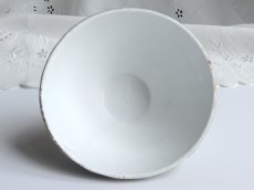 画像5: フランス アンティーク カフェオレボウル 金彩 ブルーグリーン グラデーション  (5)