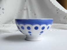 画像3: サンタマン カフェオレボウル 水玉スカラップ  (3)