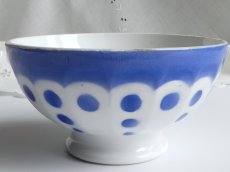 画像12: サンタマン カフェオレボウル 水玉スカラップ  (12)