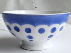 画像14: サンタマン カフェオレボウル 水玉スカラップ  (14)