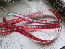 画像6: フランス製 刺繍リボン 白い小花 2m　 (6)