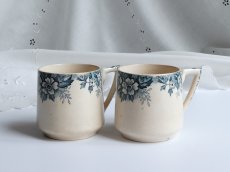 画像16: フランス アンティーク カップ & ソーサー '' MARIE LOUISE  ''  A (16)