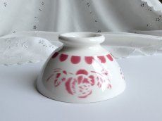 画像10: サルグミンヌ カフェオレボウル ローズ柄 C (10)