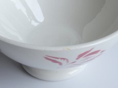 画像9: サルグミンヌ カフェオレボウル ローズ柄 C (9)