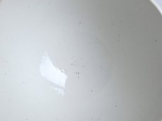画像6: フランス アンティーク カフェオレボウル ピンクのお花のステンシル (6)