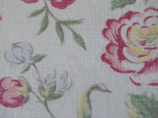 画像9: フランス ヴィンテージ ファブリック 淡いお花柄 (9)