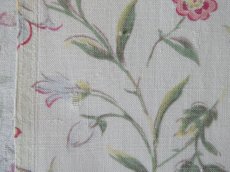 画像7: フランス ヴィンテージ ファブリック 淡いお花柄 (7)