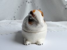 画像5: フランスアンティーク テリーヌポット うさぎ  (5)