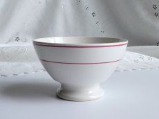 画像4: リュネヴィル カフェオレボウル お花のブーケのステンシル (4)