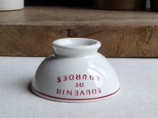 画像11: クレイユ モントロー カフェオレボウル  LOURDES  ルルドのおみやげ ピンク (11)