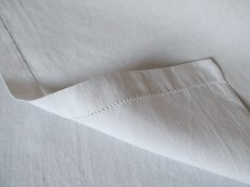 画像6: フランス アンティーク リネン ベビーシーツ メダイヨン (6)