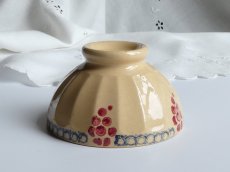 画像11: フランス アンティーク カフェオレボウル 葡萄 (11)