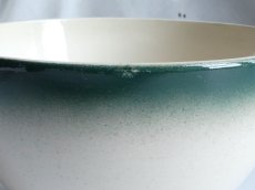 画像11: フランス アンティーク カフェオレボウル りんごのステンシル (11)
