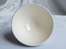 画像5: フランス アンティーク カフェオレボウル 洋梨のステンシル (5)