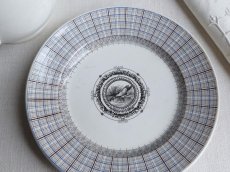 画像1: ヴィエイヤール ボルドー デザートプレート LA PERDRIX ET LA MOUCHE (1)