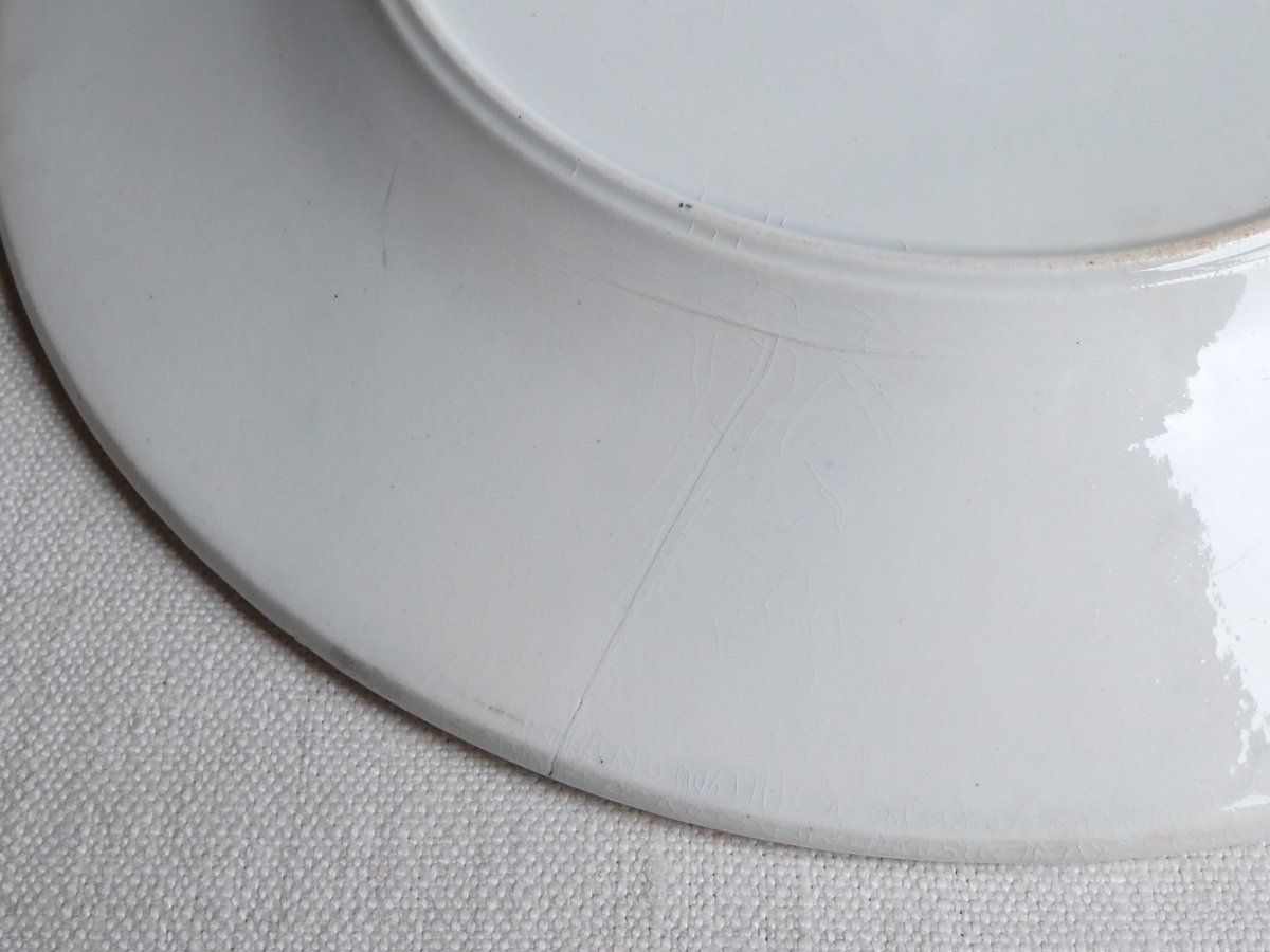 画像9: ヴィエイヤール ボルドー デザートプレート LA PERDRIX ET LA MOUCHE (9)