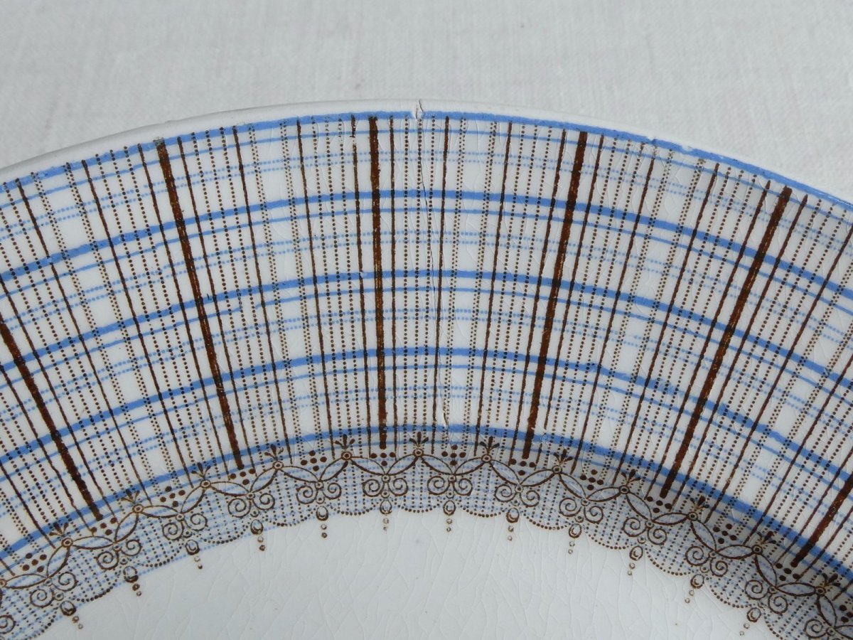 画像8: ヴィエイヤール ボルドー デザートプレート LA PERDRIX ET LA MOUCHE (8)