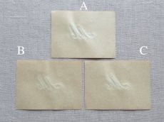 画像5: フランス製 イニシャル 刺繍シート No.2  '' M '' (5)