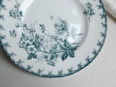 画像5: サンタマン プレート 鳥と蝶 A (5)