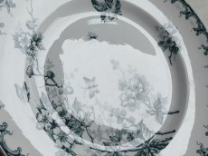 画像11: サンタマン プレート 鳥と蝶 B (11)