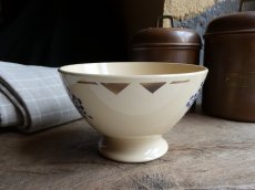 画像3: バドンヴィレー カフェオレボウル  ブルーのお花 (3)