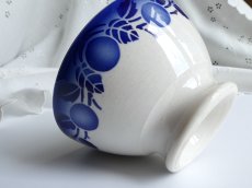 画像15: バドンヴィレー カフェオレボウル りんご ブルー (15)