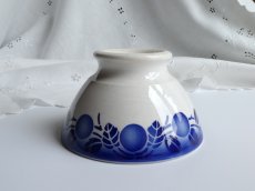 画像13: バドンヴィレー カフェオレボウル りんご ブルー (13)