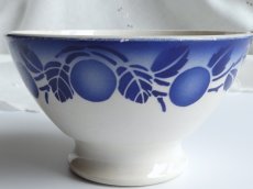画像9: バドンヴィレー カフェオレボウル りんご ブルー (9)