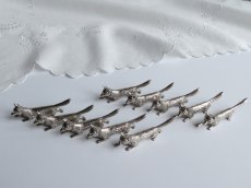 画像11: フランスアンティーク きつねのカトラリーレスト  (11)