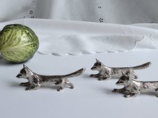 画像14: フランスアンティーク きつねのカトラリーレスト  (14)