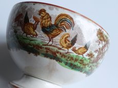 画像13: ヴィエイヤール ボルドー カフェオレボウル 水鳥とにわとり (13)
