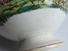 画像10: ヴィエイヤール ボルドー カフェオレボウル 水鳥とにわとり (10)