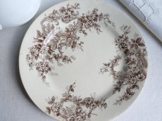 画像1: ショワジールロワ プレート   '' POMPADOUR ''  風景画  (1)