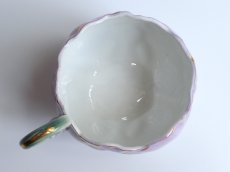 画像9: リュネヴィル 花びらのカップ & ソーサー モーヴ (9)