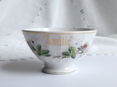 画像2: サンタマン カフェオレボウル 野ばら Amitié (2)