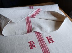 画像7: グレインサック 赤いクロスステッチ RK (7)