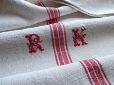 画像2: グレインサック 赤いクロスステッチ RK (2)