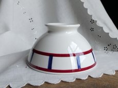 画像11: クレイユ モントロー カフェオレボウル バスク柄　 (11)